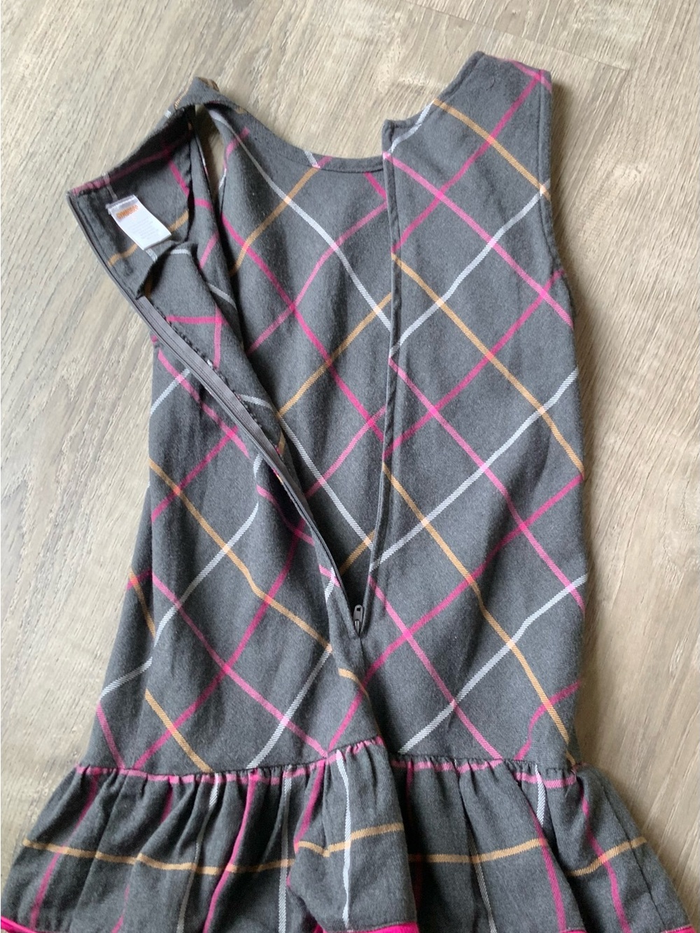 Gymboree Argyle Jumper Dress Girls Size: 9 - Picture 5 of 9